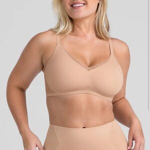 HoneyLove CrossOver Bra Medium “Sand” Color